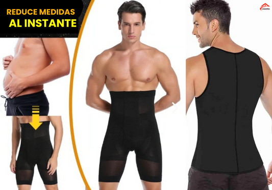 COMBO BOXER Y CHALECO MOLDEADOR